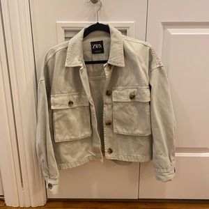 Cropped jacket from Zara